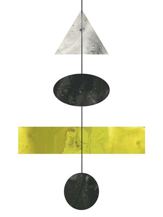 Framed Geo Mobile II Print