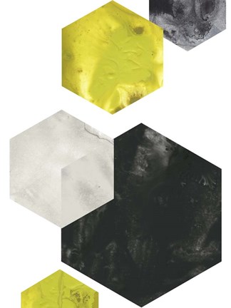 Framed Geo Mobile IV Print