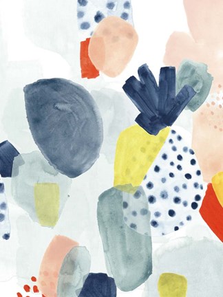 Framed Frutti Misti I Print