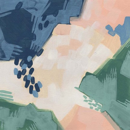 Framed Pixel Data I Print