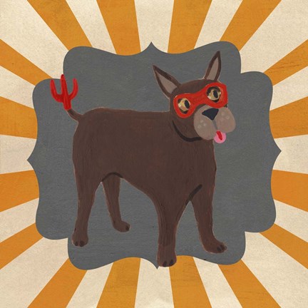 Framed Halloween Carnival II Print