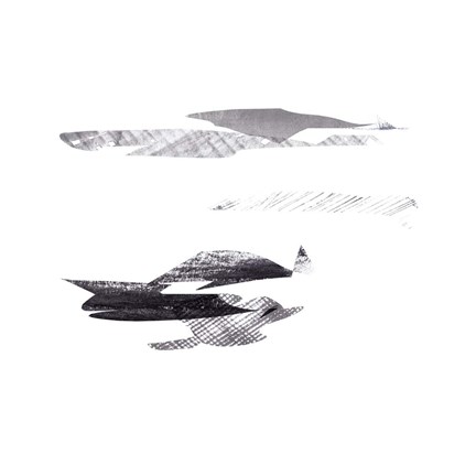 Framed Cotton Scraps III Print