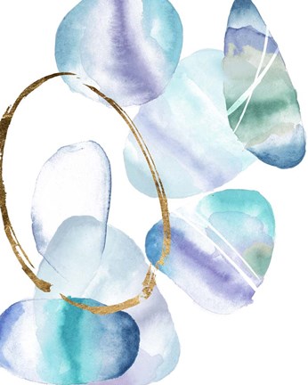 Framed Stacking Rocks IV Print