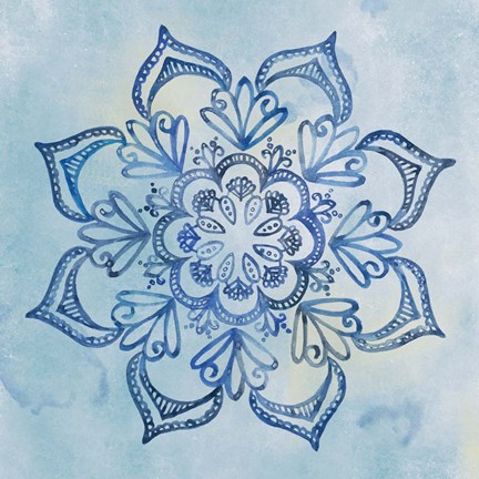 Framed Mandala Dream I Print