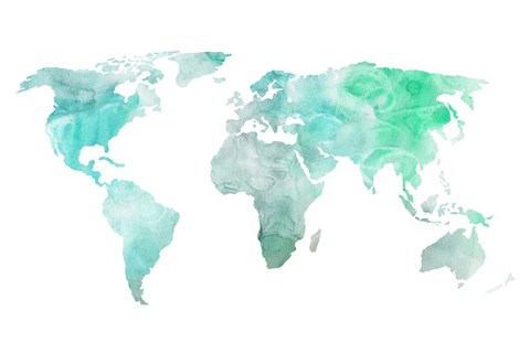 Framed Dreaming of Earth I Print