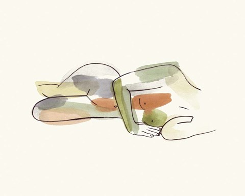 Framed Nude II Print