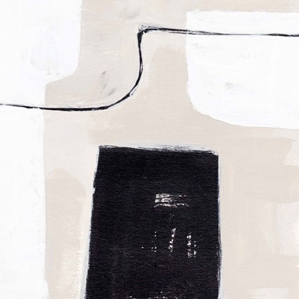 Framed Beach Bricks IV Print