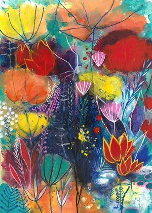 Framed All You Need is a Garden Print