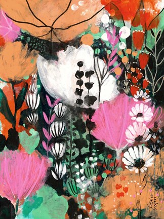 Framed Strawberry Moon Print