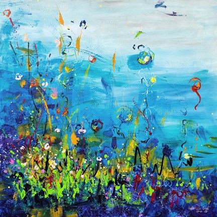 Framed Fleur de Mer Print