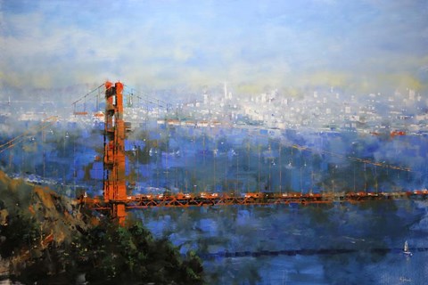 Framed Golden Gate Afternoon Print