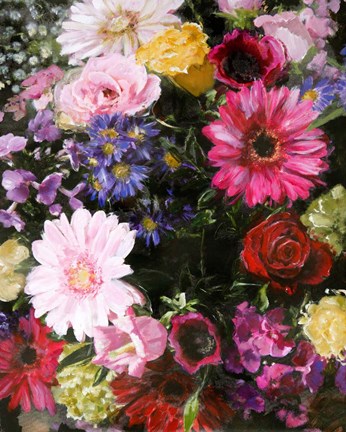 Framed Dark Blossom Print