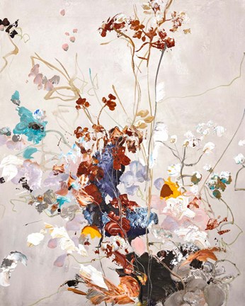 Framed Fall Floral Print