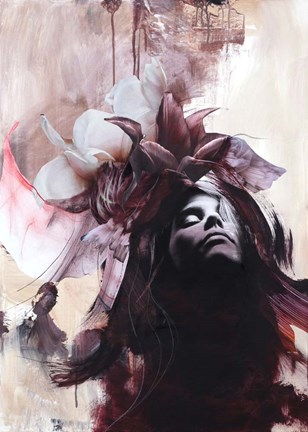 Framed Imperfection Red Print