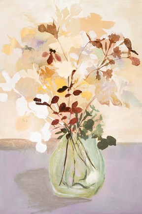 Framed Pastel Flower 2 Print