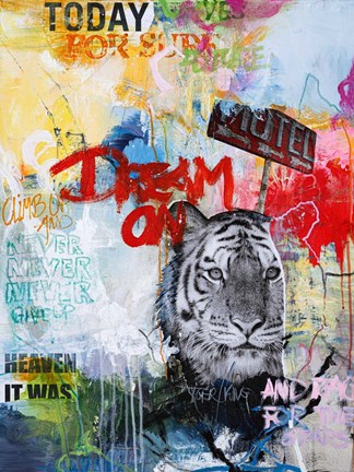 Framed Tiger King Print