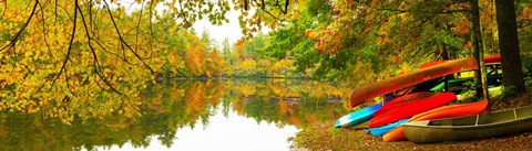 Framed Autumn Fleet Print