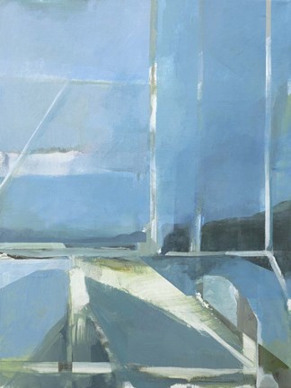 Framed Spatial Composition 31.12.2018 Print