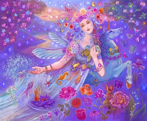 Framed Earth Mother Print