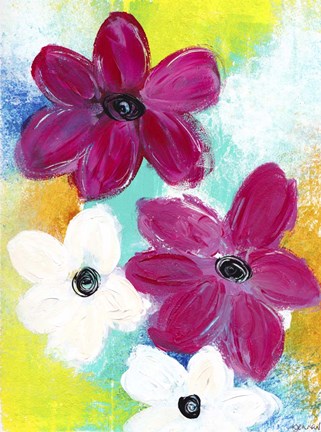 Framed Spring Garden Print