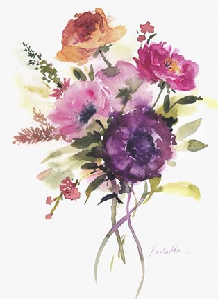 Framed Flower Series 2 Print