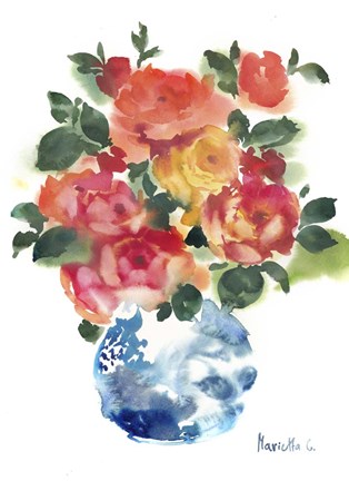 Framed Flower Series 24 Print