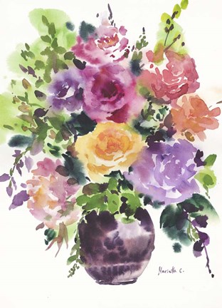 Framed Flower Series 29 Print