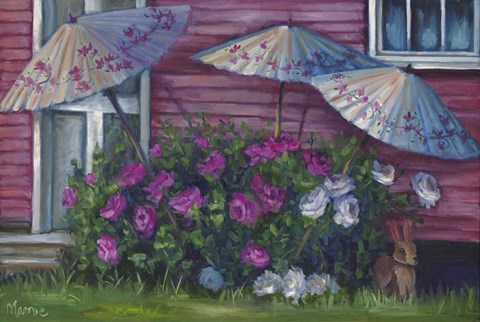 Framed Fashionably Shady Print