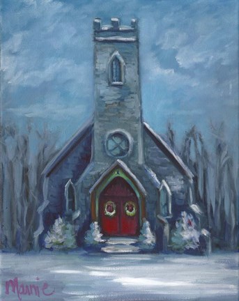 Framed Trinity Church Print