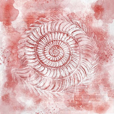 Framed Coral Sea 1 Print