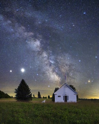 Framed Night School Print