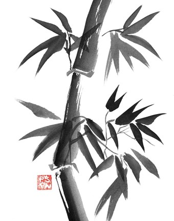 Framed Bamboo 1 Print