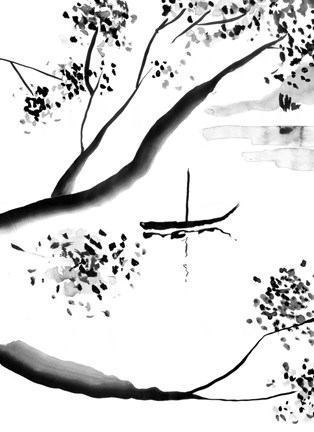 Framed Panda Tryptique Part 2 Print