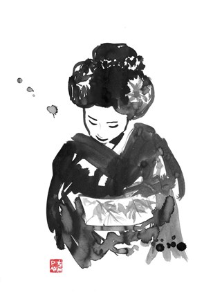 Framed Take A Bow Print