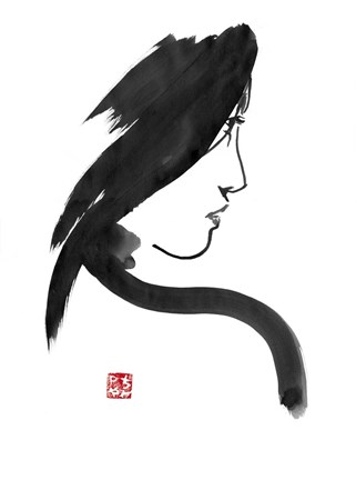 Framed Geisha 2 Print