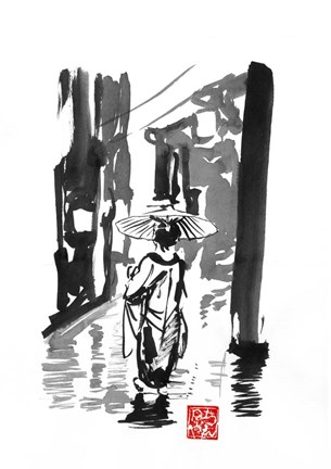 Framed Rainy Day Print