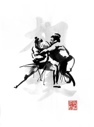 Framed Sumotori Print