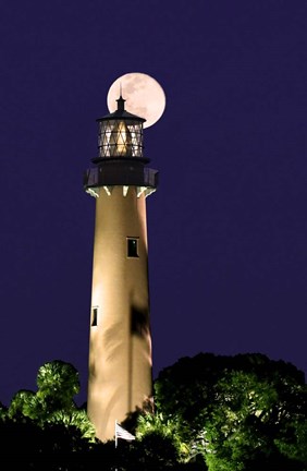 Framed Jupiter Moonrise 3 Print