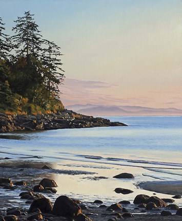 Framed Arbutus Cove Morning Print