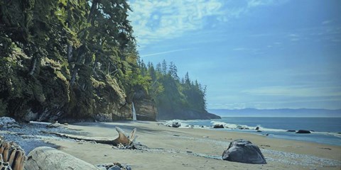 Framed Mystic Beach Spring Print