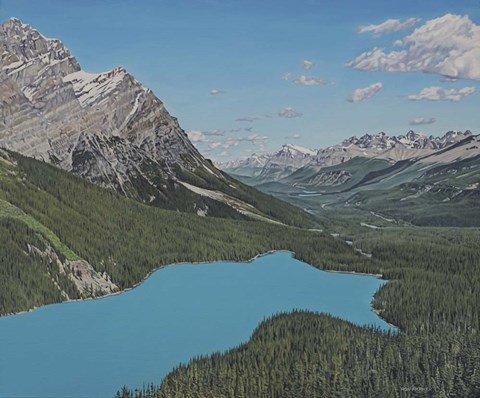 Framed Peyto Lake Print