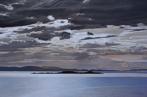 Framed Shining Sea Print