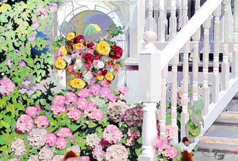 Framed Garden II Print