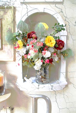 Framed Garden V Print