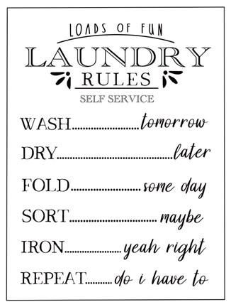 Framed Loads of Fun Print