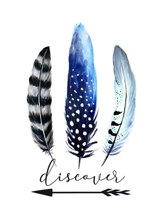 Framed Discover Print