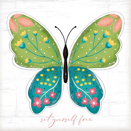 Framed Set Yourself Free Print