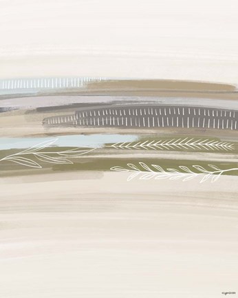 Framed Abstract II Print