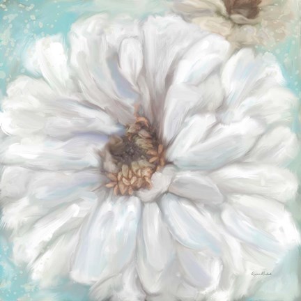 Framed Zinnia II Print