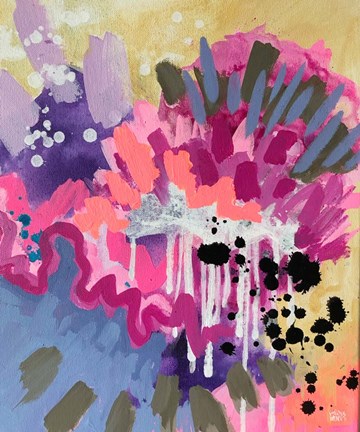 Framed Abstract II Print